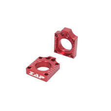 Distantier, butuc roata lantului Aluminowy distantiere roata din spate SUZUKI RMZ 450 rosu ZAP TECHNIX ZAP-8072