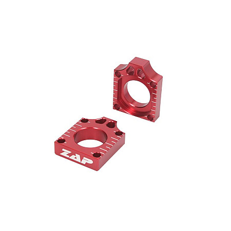 Distantier, butuc roata lantului Aluminowy distantiere roata din spate SUZUKI RMZ 450 rosu ZAP TECHNIX ZAP-8072