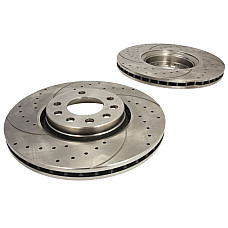 Disc frana de performanta High-efficiency brake disc 2pcs SPEEDMAX Ventilated Cut-Drilled front  L/R outer diameter 308 mm thickness 25 mm OPEL ASTRA G ASTRA H ASTRA H GTC 1.4-3.0D 09.97-03.17 SPEEDMAX C3X034ABETUOTUV