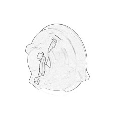 Suport, reflector Priza bec H7 VW CADDY III CADDY III/MINIVAN TOURAN 1.4-2.0D 02.03-08.10 OE VW 2K0 941 109