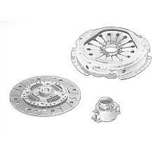 Set ambreiaj Kit ambreiaj 235mm IVECO DAILY III DAILY IV 2.3D 09.02-08.11 OE IVECO 2994069