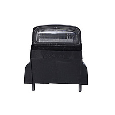 Iluminare numar de circulatie Licence plate lamp LED 12/24V colour: neagra glass colour: white connector: SUPERSEAL VIGNAL VAL199030