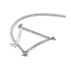 Furtun, supracurgere combustibil Overflow hose FORD FIESTA V FIESTA VI FUSION 1.4D 11.01- OE FORD 1444974