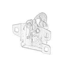 Inchizatoare capota Incuietoare capota motor OE FIAT 1383311080