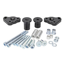 Crash Pad Kit de montare RD Moto PH01 PHV1 PHV2 fits SUZUKI GSF 600 1200 1995 2005 RDMOTO RDM S17