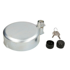 Capac antifurt Capac anti-furt pentru capacul de umplere a combustibilului cu clapa cu o cheie zincat diametru: 80mm CARGOPARTS CARGO-ZP019