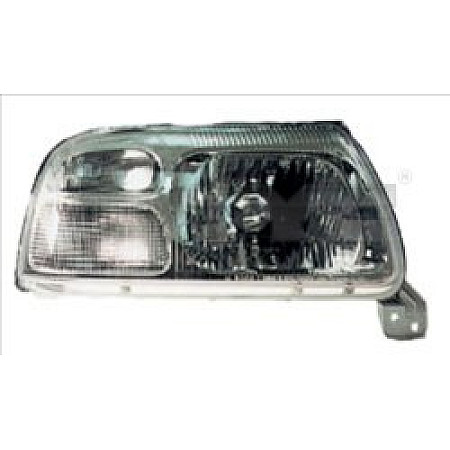 Far Lampa frontala Stanga H4 electric fara motoras culoare insert: cromat SUZUKI GRAND VITARA I -09.05 TYC TYC 20-5668-08-2