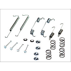 Set accesorii, sabot de frana Set de montaj pantofi de frana LUCAS CHEVROLET AVEO AVEO / KALOS DAEWOO KALOS OPEL KARL 1.0-1.6 09.02- DELPHI LY1357