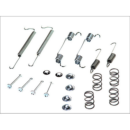 Set accesorii, sabot de frana Set de montaj pantofi de frana LUCAS CHEVROLET AVEO AVEO / KALOS DAEWOO KALOS OPEL KARL 1.0-1.6 09.02- DELPHI LY1357