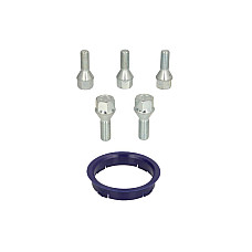 Trusa de montare a jantei de aliaj Fitting kit FZ06 63.3-58.1 B C17B26 60 cone M12x125 L26 1 kit / 1 wheel - 5 holes ITWHEELS ITW49090