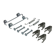 Set accesorii, saboti frana parcare Set de montaj pantofi de frana BENDIX CITROEN JUMPER FIAT 500X DUCATO PEUGEOT BOXER 1.3D-Electric 04.06- QUICK BRAKE QB105-0875