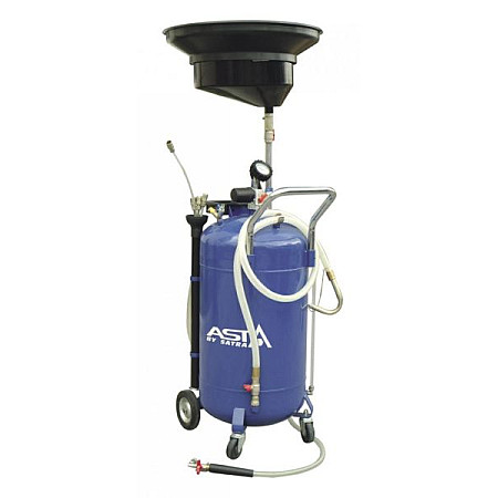 Recuperatoare de ulei Oil drainer with extractor tank capacity: 90L pneumatic draining ASTA AODE090