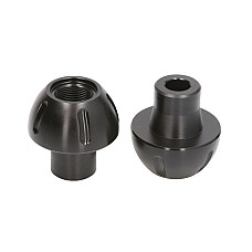 Bara de protectie Crash Pad crash pad phv1 RD Moto colour neagra RDMOTO RDM-PHV1K