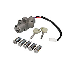 Set post, cheie Intrerupator de aprindere cheie fara transponder IVECO STRALIS I 10.3D-7.8D 01.06- AKUSAN IV-IS-002