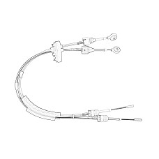 Cablu shimbator viteze Gearshift level cable gearbox F40 OPEL ZAFIRA C 10.11-11.16 OE OPEL 55598050