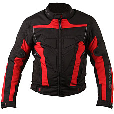Jachete textile Jackets touring ADRENALINE HERCULES PPE colour neagra/red size 2XL ADRENALINE A0264/20/13/2XL