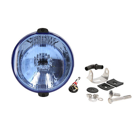 Far Universal headlamp L/R long-range H3 12/24V diameter 152mm blue plastic neagra wire 0.15m WESEM HO3.17677.01