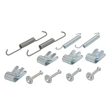 Set accesorii, saboti frana parcare Set de montaj pantofi de frana LUCAS LAND ROVER FREELANDER 2 FREELANDER I 1.8-3.2 02.98-10.14 QUICK BRAKE QB105-0013