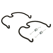 Set accesorii, sabot de frana Set de montaj pantofi de frana OPEL OPEL AGILA SUBARU JUSTY III SUZUKI IGNIS II LIANA WAGON R WAGON R+ 1.0-2.3 09.00- QUICK BRAKE QB105-0872