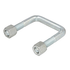 Brida arc Frunze catus de primavara 80mm M14x15mm piulita CITROEN JUMPER FIAT DUCATO PEUGEOT BOXER 2.0D-3.0D 04.06- TES U00573 Z/N