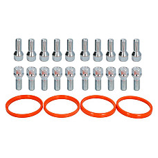 Trusa de montare a jantei de aliaj Fitting kit D 72x634 B M14x15x28 K19 1 kit / 4 wheels - B/N qty 20 MAK MAK 8000000286