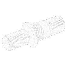 Pinul rotii Spate M18 x29/43mm ISUZU OE ISUZU ISU8943834372