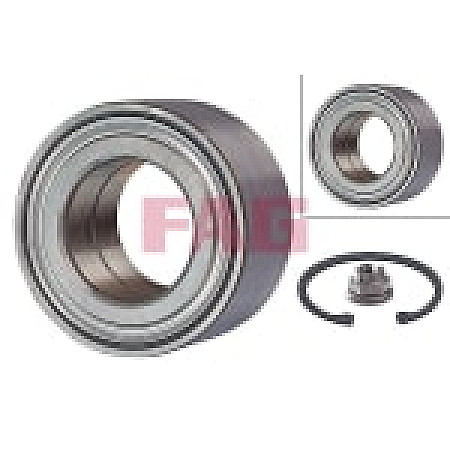 Kit rulmenti roata Kit rulment roata Spate Dreapta/Stanga 42x77x39  DACIA DUSTER DUSTER/SUV RENAULT DUSTER KAPTUR 1.2-2.0 06.10- FAG Bearings 713 6311 80
