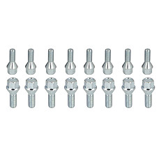 Trusa de montare a jantei de aliaj Fitting kit BOLT-KIT B M12x15x27 K17 1 kit / 4 wheels - B/N qty 16 MAK MAK 8000000953
