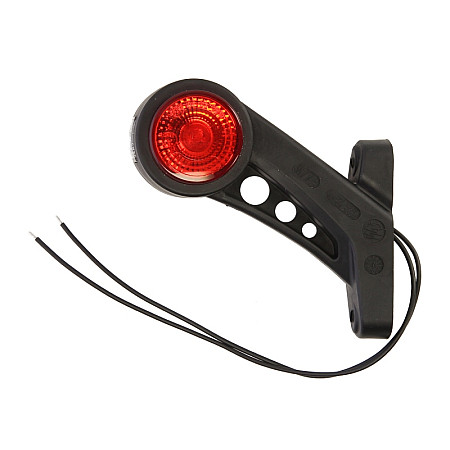 Lampa gabarit Outline marker lights L orange/red/white LED height 131mm width 130mm depth 58mm hang hose length 200 12/24V WAS 581BCL W77.4