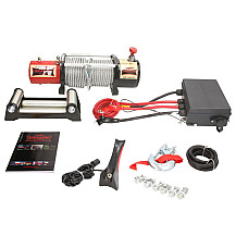 Troliu pentru vehicul off-road Dragon Winch Winch 24V 12000 Maverick tragand pe o singura linie: Motor 12000lb / 5440 kg: 68 hp de c DRAGON WINCH DWM12000HD 24V