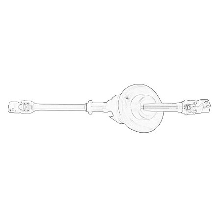 Arbore directie Steering system shaft AUDI Q5 2.0-3.2 11.08-05.17 OE VW 8R1 419 753H