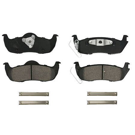 Set placute frana,frana disc Brake pads set rear INFINITI QX56 JEEP COMMANDER GRAND CHEROKEE III NISSAN ARMADA TITAN 3.0-5.7 09.03- USA BCD1087AT
