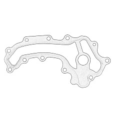 Garnitura, pompa de apa Water pump gasket CHRYSLER PACIFICA DODGE DURANGO JEEP GLADIATOR GLADIATOR GRAND CHEROKEE L V WRANGLER IV RAM 1500 3.6/3.6ALK/3.6H 08.13- CHRYSLER 04893786AA
