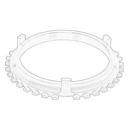 Inel sincron,cutie de viteze Synchromesh ring CLAAS RENAULT 316 320 X 325 X 326 330 X 335 X 336 340 X 345 X 346 355 X 330 2WD 330 4WD 335 345 350 355 100 105 110 90 95 OE CLAAS 7700031928-CL
