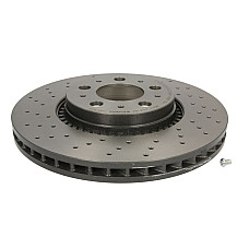Disc frana Brake disc BREMBO Xtra 1pcs Drilled front  L/R outer diameter 305 mm thickness 28 mm VOLVO S60 I S80 I V70 I V70 II XC70 I 2.0-3.0 12.95-04.10 BREMBO 09.9130.1X
