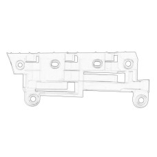 Suport, bara protectie Suport bara Spate Dreapta VW VW CADDY III CADDY III/MINIVAN 1.2-2.0D 03.04-05.15 OE VW 2K0 807 394