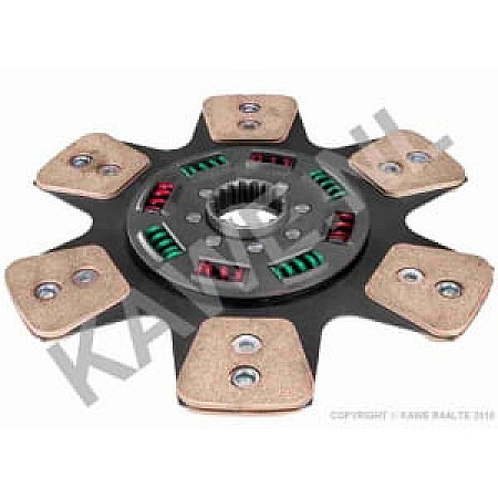 Disc ambreiaj ceramica (327mm; 6) se potriveste: CASE IH MXM; FIATAGRI F; NEW HOLLAND 8000, M, TM 675TA/HB-8065.16 - KAWE 3395