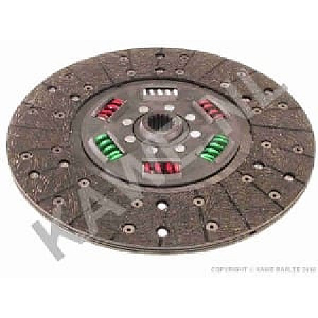 Disc ambreiaj organic (280mm) profil complet se potriveste: JOHN DEERE 1000, 2000, 800, 900 3164D-4239D - KAWE 2259