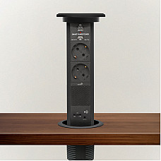 Distribuitor camuflat cu motor - cu Bluetooth, negru