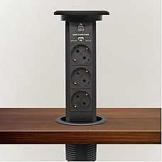 Distribuitor camuflat cu motor - negru