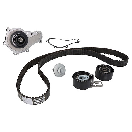 Curea de distributie Timing set belt + pulley + water pump VOLVO C30 S40 II S60 II S80 II V40 V50 V60 I V70 III CITROEN BERLINGO BERLINGO MULTISPACE BERLINGO/MINIVAN C3 II C3 PICASSO 1.5D/1.6D 07.05- CONTITECH CT 1162 WP5