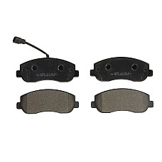 Set placute de frana Fata cu senzor de uzura integrat NISSAN CABSTAR E NV400 OPEL MOVANO B RENAULT MASTER III 2.3D/3.0D/Electric 10.98- BRECK 25147 00 703 10