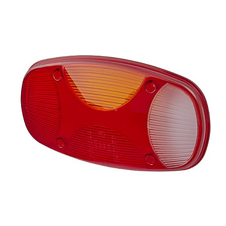Lentila,far Lampshade rear L with indicator reversing light with stop light parking light HELLA 9EL343 143-001