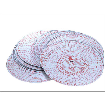 Saiba tahograf Diagrame tahograf set 100 buc 125-24/3300 CE 4K cu capacitatea de a masura viteza BORG WKR004