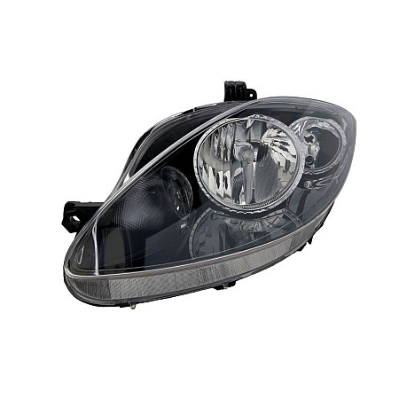 Far Lampa frontala Stanga H1/H7 electric fara motoras culoare insert: negru SEAT ALTEA ALTEA XL LEON TOLEDO III -05.09 TYC TYC 20-11210-05-2