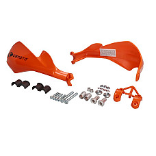 Plastic off-road Hand-guards OUTRIDER colour: orange with universal fitting kit CEMOTO 8306600005 CEM
