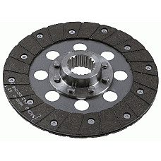 Disc ambreiaj organic 225mm profil complet RENAULT TWINGO II AEBI TERRATRAC DEUTZ FAHR D LAMBORGHINI C F2L912-K4M854 SACHS 1864 103 016