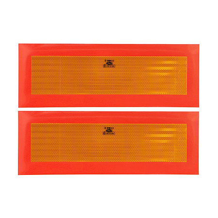 Semn de avertizare Warning/information sticker E3 2pcs short trailers reflective x 195cm CARGOPARTS CARGO-T025