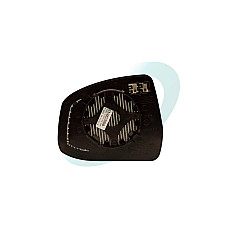 Sticla oglinda retrovizoare exterioara laterala Dreapta convexa incalzita se potriveste FORD FOCUS II MONDEO IV 0704 0115 SPJ SPJL 0668
