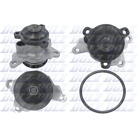 Pompa apa apa NISSAN QASHQAI II X-TRAIL III RENAULT GRAND SCENIC IV KOLEOS II MEGANE IV SCENIC IV TALISMAN 1.7D/1.8D 08.18- DOLZ DOLZ R243